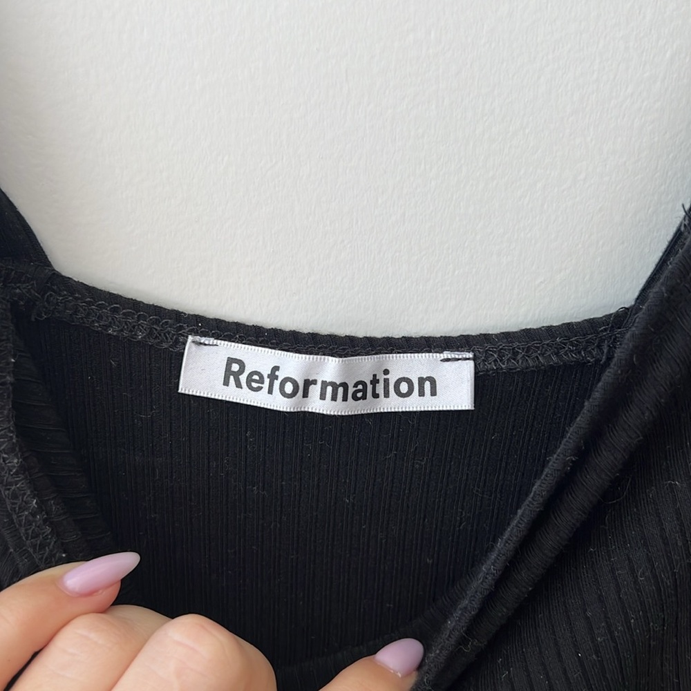 Reformation Cassi Knit Dress View 5